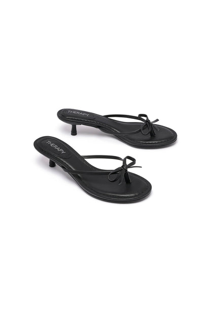 THERAPY Somer Thong Heel Black